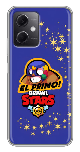 Силиконовый чехол с изображением "El Primo в маске" для Xiaomi Redmi Note 12 (5G)