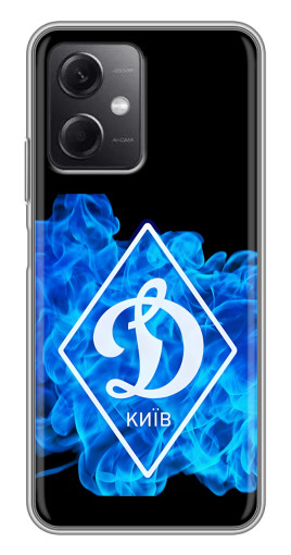 Силиконовый чехол с изображением "Эмблема Динамо Киев" для Xiaomi Redmi Note 12 (5G)