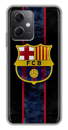 Силиконовый чехол с изображением "FCB" для Xiaomi Redmi Note 12 (5G)