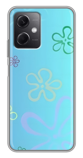 Силиконовый чехол с изображением "Фон" для Xiaomi Redmi Note 12 (5G)