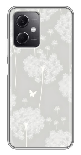 Чехол с картинкой "Фон одуванчиков " для Xiaomi Redmi Note 12 (5G)
