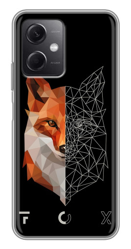Чехол с принтом "Fox" для Xiaomi Redmi Note 12 (5G)