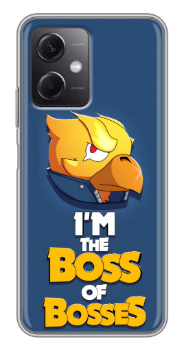 Силиконовый чехол с изображением "Gold Boss" для Xiaomi Redmi Note 12 (5G)