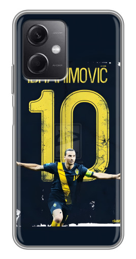 Чехол с печатью "Ибрагимович 10" для Xiaomi Redmi Note 12 (5G)