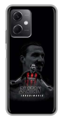 Чехол с картинкой "Ибрагимович в Милане" для Xiaomi Redmi Note 12 (5G)