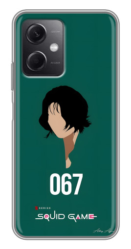 Чехол с принтом "Игрок 067" для Xiaomi Redmi Note 12 (5G)