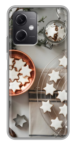 Чехол с картинкой "Имбирные звездочки" для Xiaomi Redmi Note 12 (5G)