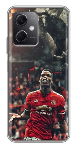 Чехол с печатью "Хищник Погба" для Xiaomi Redmi Note 12 (5G)