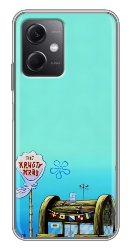 Чехол с печатью "Krusty Krab" для Xiaomi Redmi Note 12 (5G)