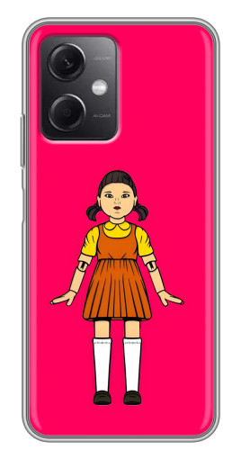 Силиконовый чехол с изображением "Кукла" для Xiaomi Redmi Note 12 (5G)