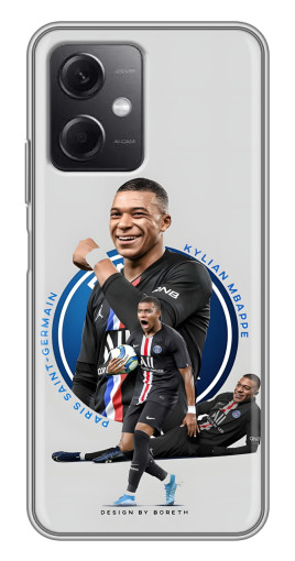 Чехол с принтом "Kylian Mbappe" для Xiaomi Redmi Note 12 (5G)