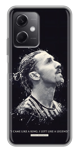 Чехол с картинкой "Легенда Ибрагимович" для Xiaomi Redmi Note 12 (5G)