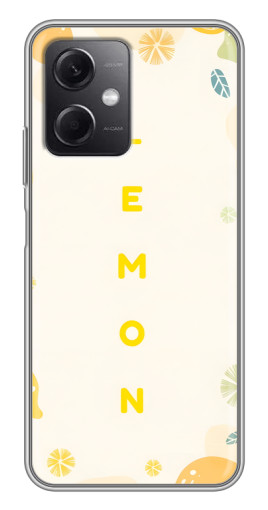 Чехол с картинкой "Lemon" для Xiaomi Redmi Note 12 (5G)