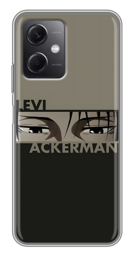 Чехол с печатью "Levi Anime" для Xiaomi Redmi Note 12 (5G)