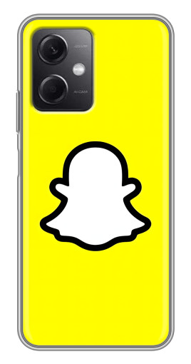 Чехол с печатью "Лого Snapchat" для Xiaomi Redmi Note 12 (5G)
