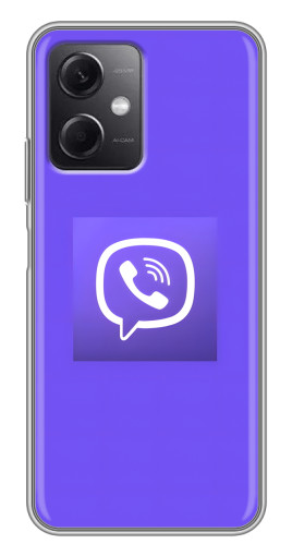 Чехол с принтом "Лого Viber" для Xiaomi Redmi Note 12 (5G)