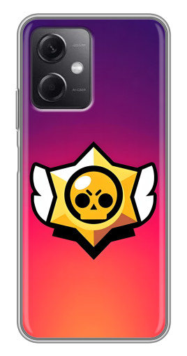 Чехол с печатью "Логотип Brawl Stars" для Xiaomi Redmi Note 12 (5G)