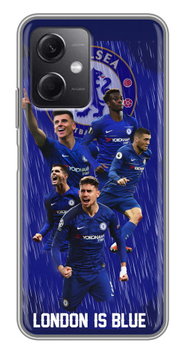 Чехол с печатью "London is Blue" для Xiaomi Redmi Note 12 (5G)