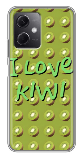 Чехол с картинкой "Love Kiwi" для Xiaomi Redmi Note 12 (5G)