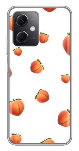 Силиконовый чехол с изображением "Маленькие персики" для Xiaomi Redmi Note 12 (5G)