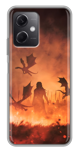 Чехол с картинкой "Мать драконов" для Xiaomi Redmi Note 12 (5G)
