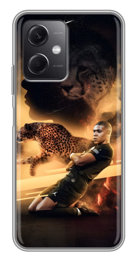Чехол с печатью "Мбаппе пантера" для Xiaomi Redmi Note 12 (5G)