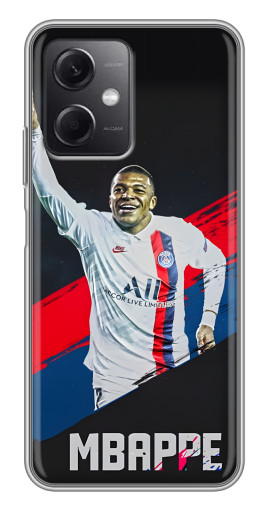Чехол с картинкой "Mbappe в ПСЖ" для Xiaomi Redmi Note 12 (5G)