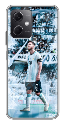 Чехол с печатью "Месси в Аргентине" для Xiaomi Redmi Note 12 (5G)