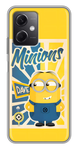 Чехол с печатью "Minions" для Xiaomi Redmi Note 12 (5G)