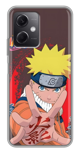 Чехол с принтом "Naruto атакует" для Xiaomi Redmi Note 12 (5G)