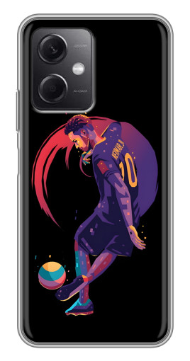 Силиконовый чехол с изображением "Неймар Финты" для Xiaomi Redmi Note 12 (5G)