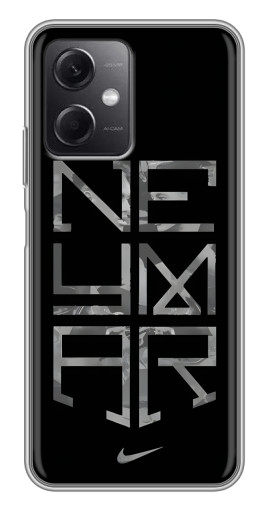 Чехол с картинкой "Neymar nike" для Xiaomi Redmi Note 12 (5G)