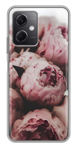 Чехол с принтом "Нежные пионы" для Xiaomi Redmi Note 12 (5G)