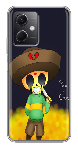 Чехол с печатью "Poco y Chara" для Xiaomi Redmi Note 12 (5G)