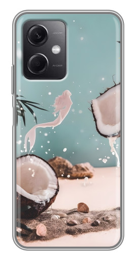 Чехол с принтом "Половинки кокоса" для Xiaomi Redmi Note 12 (5G)
