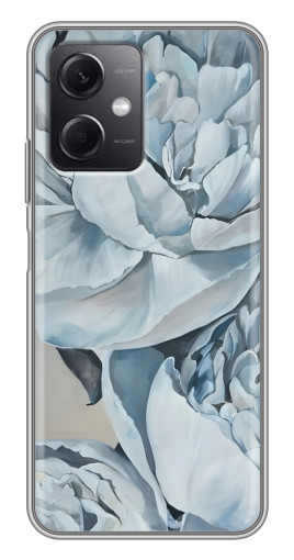 Чехол с принтом "Рисунок пионы" для Xiaomi Redmi Note 12 (5G)