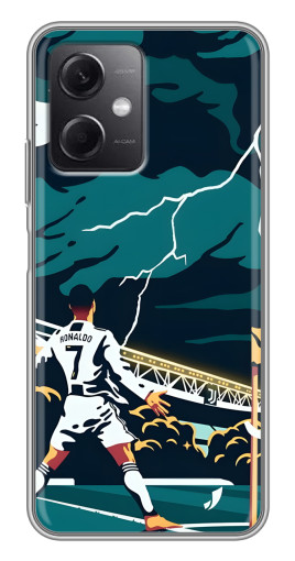 Чехол с печатью "Ronaldo празднование" для Xiaomi Redmi Note 12 (5G)