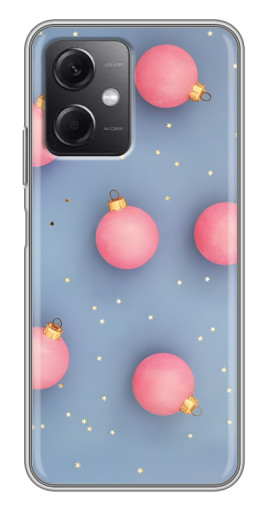 Чехол с картинкой "Розовые шары" для Xiaomi Redmi Note 12 (5G)