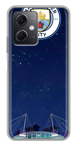 Силиконовый чехол с изображением "Стадион Ман Сити" для Xiaomi Redmi Note 12 (5G)