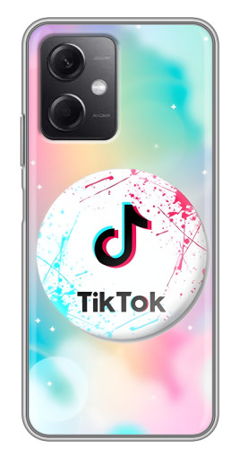 Чехол с картинкой "TikTok принт" для Xiaomi Redmi Note 12 (5G)