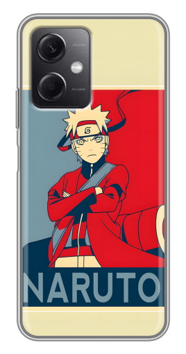Чехол с печатью "Удзумаки Naruto" для Xiaomi Redmi Note 12 (5G)