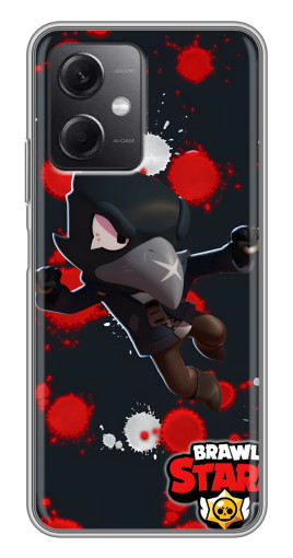 Силиконовый чехол с изображением "Ворон Бравл Старс" для Xiaomi Redmi Note 12 (5G)