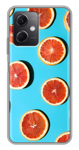 Силиконовый чехол с изображением "Яркие грейпфруты" для Xiaomi Redmi Note 12 (5G)