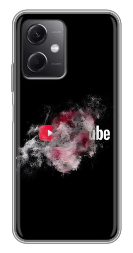 Чехол с картинкой "Яркий Ютуб" для Xiaomi Redmi Note 12 (5G)