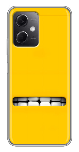 Чехол с печатью "Зубы миньона" для Xiaomi Redmi Note 12 (5G)