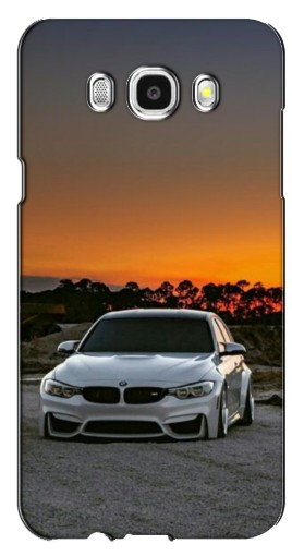 Чехол с печатью «BMW белая»  для Samsung Galaxy J7 2016 / J710 / J7108