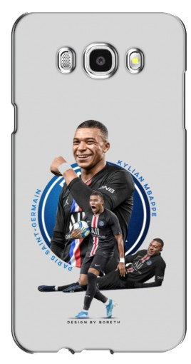 Чехол с картинкой «Kylian Mbappe» для Samsung Galaxy J7 2016 / J710 / J7108