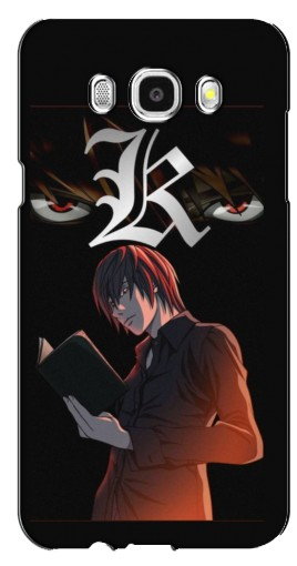 Чехол с принтом «Лайт Ягами Death Note» для Samsung Galaxy J7 2016 / J710 / J7108