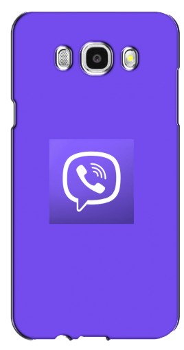 Чехол с печатью «Лого Viber»  для Samsung Galaxy J7 2016 / J710 / J7108