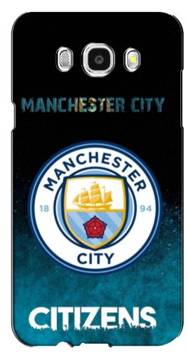 Силиконовый чехол с изображением «Man City Zens» для Samsung Galaxy J7 2016 / J710 / J7108